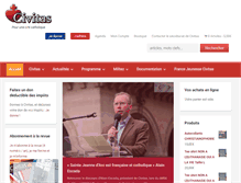 Tablet Screenshot of civitas-institut.com